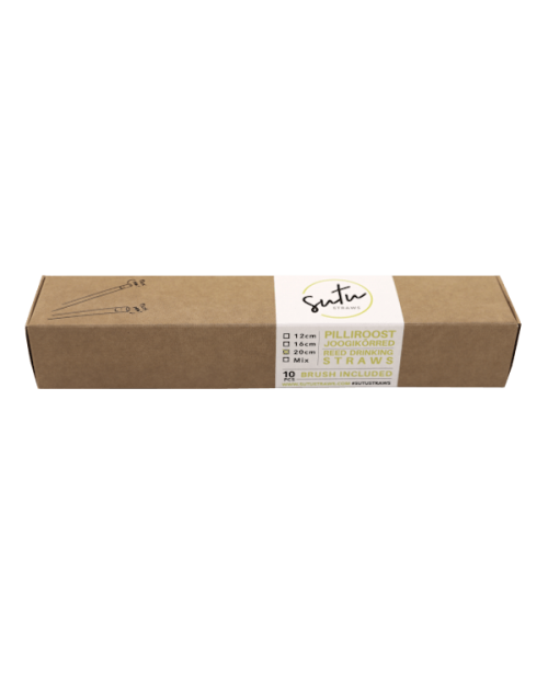 Sutu natural reed straws