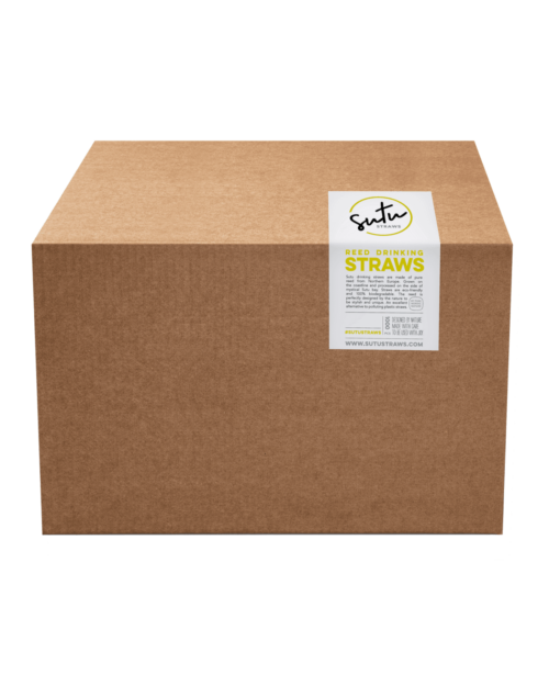 Organic reed straws